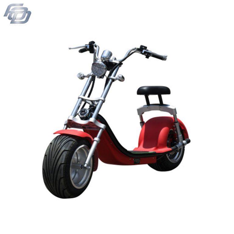 Eec Coc 60v Europe Warehouse 1000w Fat Tire Motorcycle Electric Scooter Citycoco